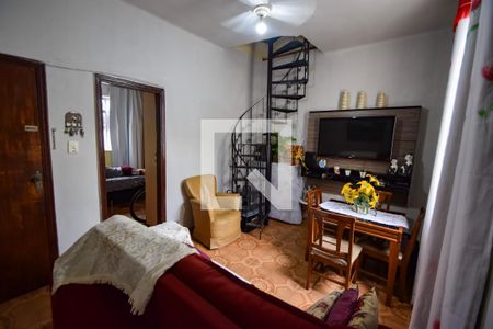 Sala de apartamento à venda com 3 quartos, 73m² em Encantado, Rio de Janeiro