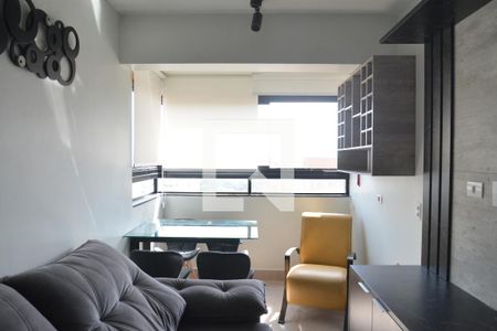 Sala de apartamento para alugar com 2 quartos, 40m² em Campestre, Santo André