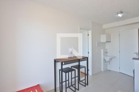 Sala / Cozinha de apartamento para alugar com 1 quarto, 29m² em Belenzinho, São Paulo