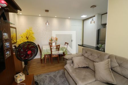 Sala de apartamento à venda com 2 quartos, 51m² em Vila Antonieta, São Paulo