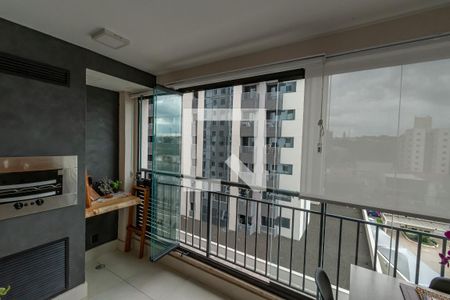 Varanda Gourmet de apartamento à venda com 3 quartos, 88m² em Botafogo, Campinas