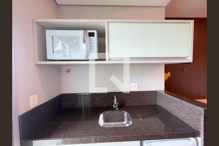 Cozinha de apartamento à venda com 1 quarto, 40m² em Eldorado, Contagem