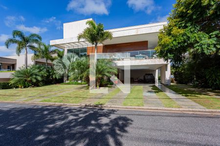 Fachada de casa de condomínio à venda com 5 quartos, 627m² em Alphaville Nova Lima, Nova Lima