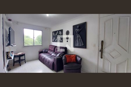 Sala de apartamento para alugar com 2 quartos, 40m² em Vila Lutécia, Santo André