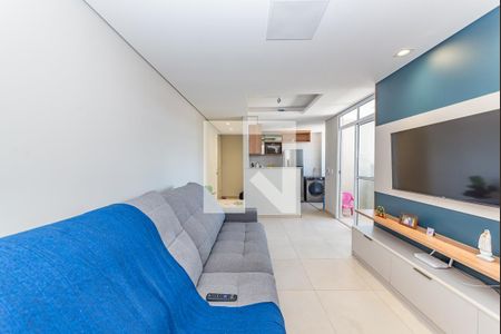 Sala de apartamento à venda com 2 quartos, 58m² em Nova Suíssa, Belo Horizonte