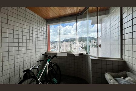 varanda de apartamento à venda com 4 quartos, 200m² em São Pedro, Belo Horizonte