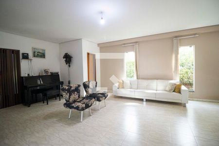 Sala de casa de condomínio para alugar com 3 quartos, 420m² em Residencial Aldeia do Vale, Goiânia