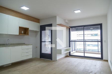 Sala e Cozinha de apartamento para alugar com 2 quartos, 64m² em Vila Clementino, São Paulo