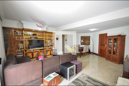 Sala de apartamento à venda com 3 quartos, 117m² em Tijuca, Rio de Janeiro