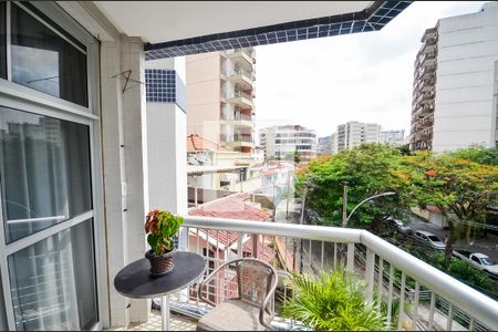 Varanda da Sala de apartamento à venda com 3 quartos, 117m² em Tijuca, Rio de Janeiro