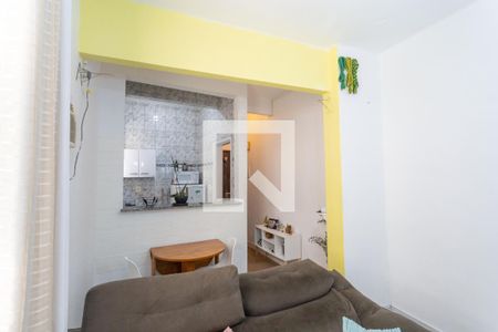 Sala de apartamento para alugar com 1 quarto, 38m² em Santa Teresa, Rio de Janeiro