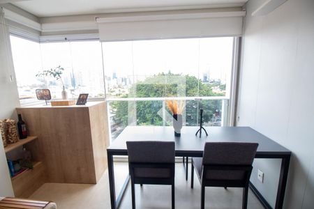 Sala de Jantar de apartamento à venda com 1 quarto, 40m² em Vila Gertrudes, São Paulo