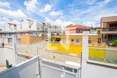 Vista da sala de casa à venda com 2 quartos, 120m² em Vila Humaitá, Santo André
