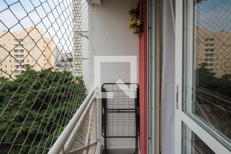 Varanda da Sala de apartamento à venda com 2 quartos, 49m² em Vila Prudente, São Paulo