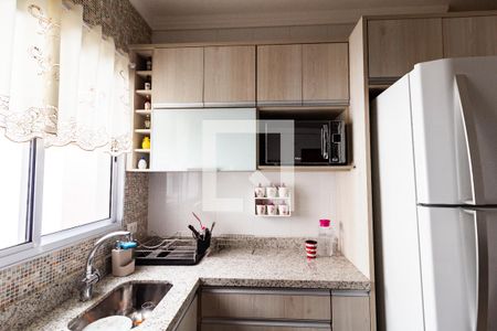 Cozinha - Armários de apartamento à venda com 3 quartos, 145m² em Vila Scarpelli, Santo André