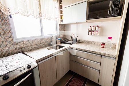 Cozinha - Armários de apartamento à venda com 3 quartos, 145m² em Vila Scarpelli, Santo André