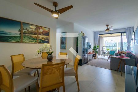 Sala de apartamento para alugar com 2 quartos, 80m² em Barra da Tijuca, Rio de Janeiro