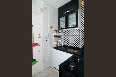 Cozinha de apartamento à venda com 1 quarto, 38m² em Bela Vista, São Paulo