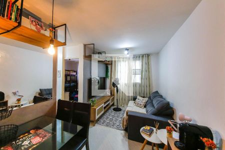 Sala de apartamento à venda com 2 quartos, 45m² em Jardim Guairaca, São Paulo