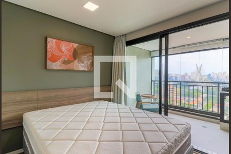 Suíte de apartamento à venda com 1 quarto, 42m² em Vila Cordeiro, São Paulo