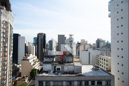 Vista da Varanda da Sala de apartamento à venda com 1 quarto, 28m² em Bela Vista, São Paulo