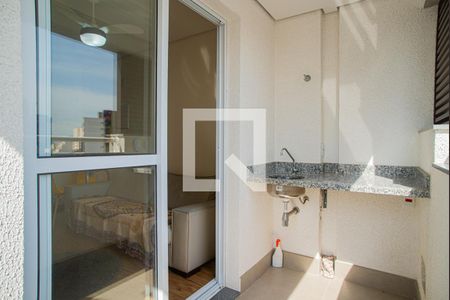 Varanda da Sala de apartamento à venda com 1 quarto, 28m² em Bela Vista, São Paulo