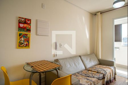 Sala de apartamento à venda com 1 quarto, 28m² em Bela Vista, São Paulo