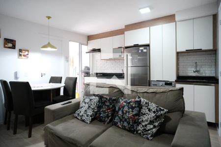 Sala/Cozinha de apartamento para alugar com 2 quartos, 40m² em Cangaíba, São Paulo