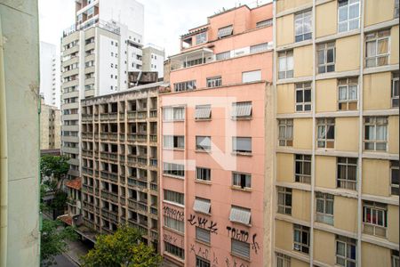 Vista do Quarto de kitnet/studio à venda com 1 quarto, 28m² em Bela Vista, São Paulo
