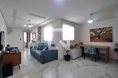 Sala de apartamento à venda com 2 quartos, 120m² em Vila São Pedro, Santo André