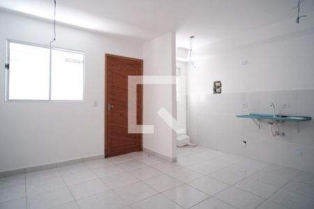 Sala/Cozinha  de apartamento para alugar com 1 quarto, 33m² em Vila Buenos Aires, São Paulo