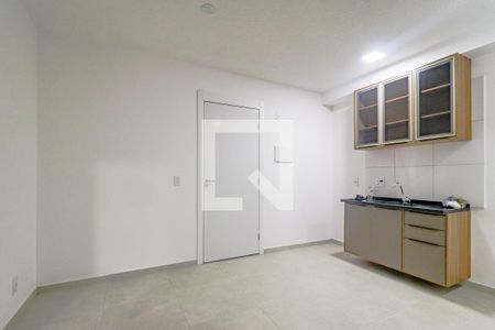 Sala/Cozinha de apartamento para alugar com 2 quartos, 36m² em Usina Piratininga, São Paulo