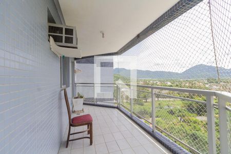 Varanda da Sala de apartamento à venda com 2 quartos, 75m² em Recreio dos Bandeirantes, Rio de Janeiro