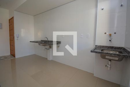 Cozinha e Área de Serviço de apartamento à venda com 3 quartos, 77m² em Vila Marlene, São Bernardo do Campo