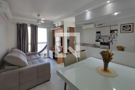 Sala de apartamento à venda com 3 quartos, 60m² em Vila Satúrnia, Campinas