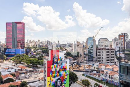 Vista da Varanda de apartamento para alugar com 1 quarto, 58m² em Pinheiros, São Paulo