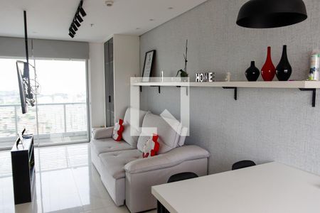 sala de apartamento à venda com 1 quarto, 46m² em Centro, Osasco