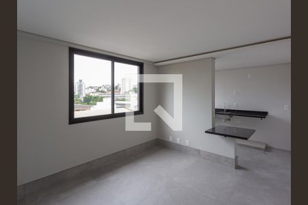 Sala de apartamento à venda com 1 quarto, 55m² em São José, Belo Horizonte