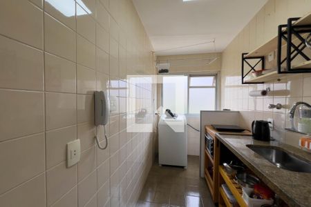 Cozinha e área de serviço de kitnet/studio para alugar com 1 quarto, 27m² em Jardim Vila Mariana, São Paulo