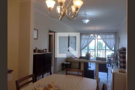 Sala de apartamento para alugar com 3 quartos, 100m² em Vila Assuncao, Praia Grande