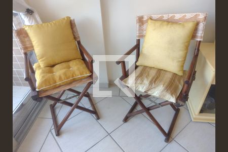 Detalhe da sala de apartamento para alugar com 3 quartos, 100m² em Vila Assuncao, Praia Grande