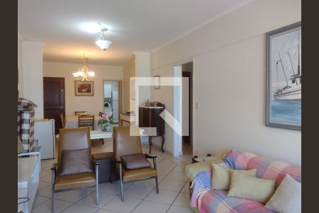 Sala de apartamento para alugar com 3 quartos, 100m² em Vila Assuncao, Praia Grande