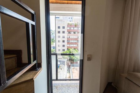 Varanda da Sala 1 de apartamento à venda com 3 quartos, 210m² em Serra, Belo Horizonte