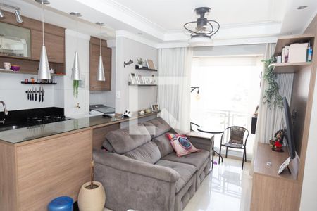 Sala de apartamento à venda com 2 quartos, 53m² em Vila Bremen, Guarulhos