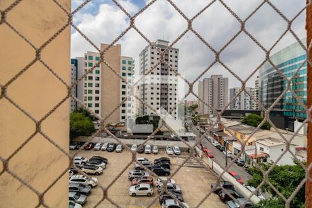 Sala vista de apartamento à venda com 1 quarto, 68m² em Vila Guarani, São Paulo