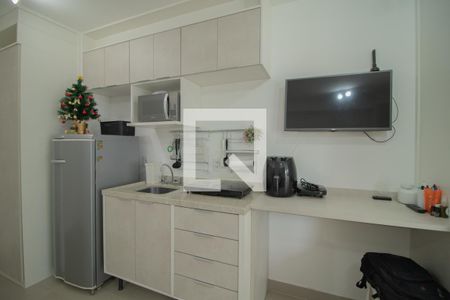 Cozinha de kitnet/studio à venda com 1 quarto, 27m² em Tucuruvi, São Paulo