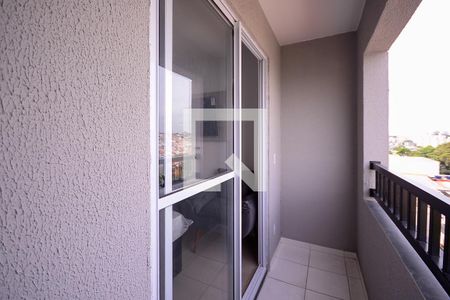 Quarto/Cozinha - Varanda  de apartamento à venda com 1 quarto, 20m² em Vila Moraes, São Paulo