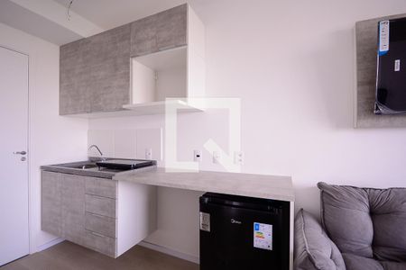 Quarto/Cozinha  de apartamento à venda com 1 quarto, 20m² em Vila Moraes, São Paulo