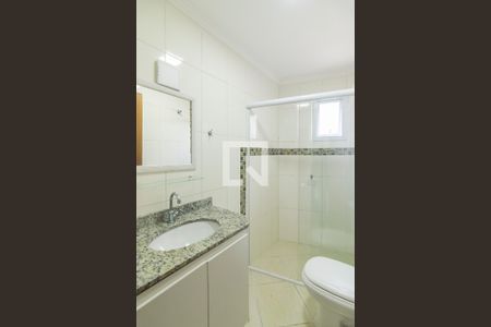 Banheiro da Suite de apartamento para alugar com 2 quartos, 150m² em Vila Pires, Santo André
