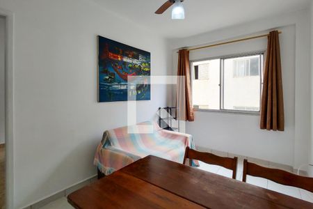 Sala de apartamento para alugar com 1 quarto, 55m² em Guilhermina, Praia Grande